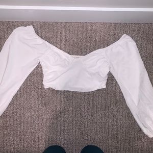 L.A. hearts white long sleeve